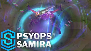 PsyOps Samira Skin Spotlight  League of Legends [upl. by Htor]