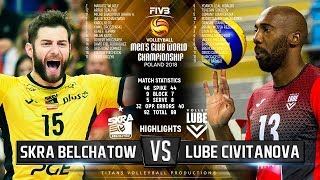 Lube Civitanova vs Skra Belchatow  Highlights  FIVB Club World Championship 2018 [upl. by Suoirad]