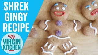 SHREK GINGERBREAD MAN RECIPE [upl. by Yesak]