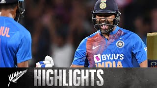 Sharma Stars In Thriller  SUPER OVER REPLAY  BLACKCAPS v India  3rd T20 2020 [upl. by Vogel147]