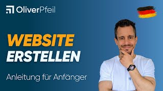 Website erstellen Anleitung für Anfänger 🇩🇪 [upl. by Werdma]