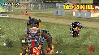 Duo vs Squad Total 24 Kill Ajjubhai and Amitbhai Must Watch Gameplay  Garena Free Fire [upl. by Memberg]