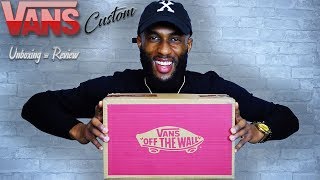 VANS CUSTOM quotSk8Hiquot  UNBOXING amp REVIEW [upl. by Gazo]