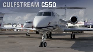 Tour the Gulfstream G550 Business Jet – AIN [upl. by Hermosa]