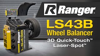 Ranger LS43B Laser Wheel Balancer – First Look [upl. by Essilem8]