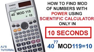 How to calculate MOD of power function [upl. by Norbie]