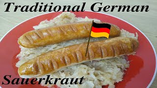 Traditional German Sauerkraut Recipe [upl. by Aracahs]