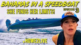 Miami to Bahamas in a Speedboat Episode 3 Howe2Live Bimini To Chub Cay [upl. by Edmead932]