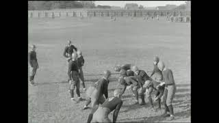 Knute Rockne leads practice 1929 [upl. by Eninaj]