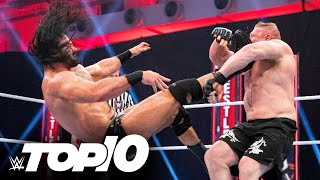 Drew McIntyre’s most impactful Claymores WWE Top 10 April 7 2021 [upl. by Adlee]