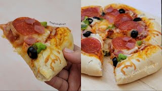 Perfect Pizza  Easy Recipe  Extra Soft Thick amp Fluffy Crust [upl. by Nossah]