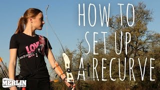 How to setup a Target Archery Recurve Bow [upl. by Papke492]