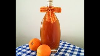 RICETTA  quotArancelloquot buonissimo liquore allarancia [upl. by Nicola]