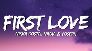 First Love  Nikka Costa Nadia amp Yoseph Cover Lirik Terjemahan [upl. by Niki]