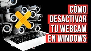 Como Desactivar la Camara de mi Laptop  Como Evitar Que te Espien Por la WebCam [upl. by Kahcztiy]