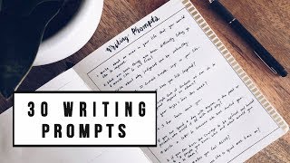 30 JOURNALING WRITING PROMPTS  IDEAS  ANN LE [upl. by Myrta]