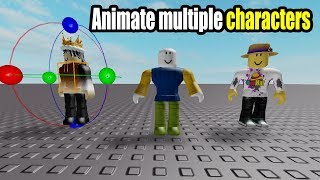 How to Animate Multiple Characters  Roblox Animation Tutorial Part 4 [upl. by Ellehcar]