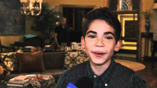 Cameron Boyce On Set Jessie Interview [upl. by Setarcos154]