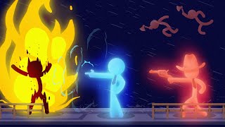 HUGE Update  New Characters and FIRE Abilities  Stick It To The Stickman Gameplay [upl. by Ecirtnahc]