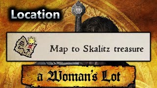 KCD  Skalitz Treasure Location and Map  A Womans Lot DLC [upl. by Odlo]