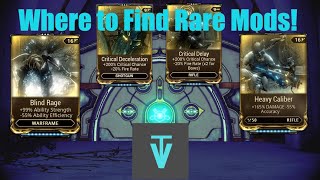 Where to Find Rare Mods  Warframe [upl. by Carla]