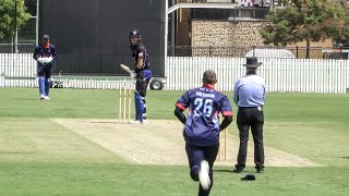 James Pattinson vs Melbourne Uni [upl. by Aicekan]