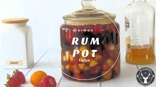 Traditional German Rum Pot  Rumtopf ✪ MyGermanRecipes [upl. by Airan794]