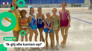 Kunstschaatsers zijn blij binnen sporten mag eindelijk weer [upl. by Eleon300]