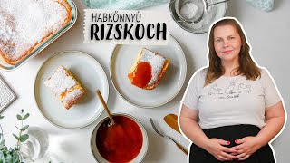 Hagyományos rizskoch rizsfelfújt recept [upl. by Laurance]