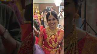 മണവാട്ടിയുടെ ആ വരവ്🤩 southindianbride family minivlog [upl. by Anaidiriv]