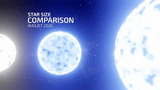 Star size comparison 2020 updated [upl. by Phillipe]