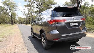 2018 Toyota Fortuner auto 0100kmh amp engine sound [upl. by Territus]