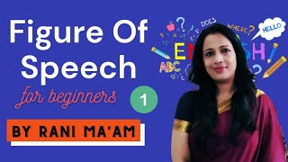 Figure Of Speech in Hind  Part  1   Basic English Grammar  English With Rani Maam [upl. by Hoffert828]