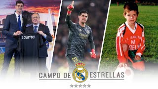 From LEFT BACK to GOALKEEPER  THIBAUT COURTOIS story  REAL MADRID [upl. by Anivas]