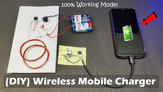 How to make Wireless Mobile Charger [upl. by Donell]