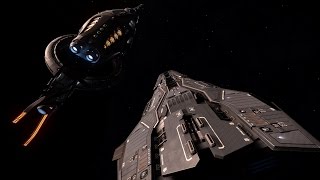 Federal Corvette vs Majestic Class Interdictor [upl. by Gamber205]