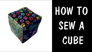 How To Sew A Cube [upl. by Airednaxela81]