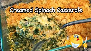 Creamed Spinach Casserole [upl. by Toth]