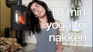 10 min yoga for nakken [upl. by Tippets]