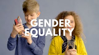 Child Social Experiment Looks At Gender Equality [upl. by Corabelle]