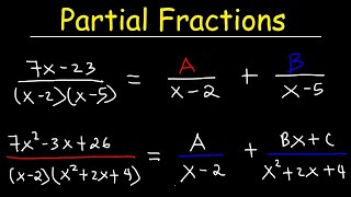 Partial Fraction Decomposion [upl. by Peedus]