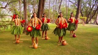 Beautiful Hula  Polynesian Dancers [upl. by Adnilam]