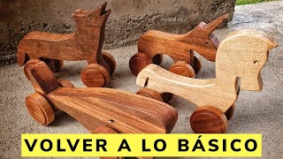 Cómo Hacer Juguetes De Madera FÁCIL [upl. by Anrapa1]