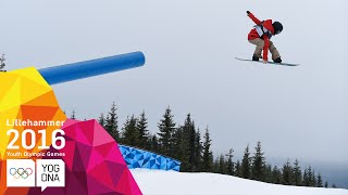 Snowboarding  Slopestyle Final  Full Replay  Lillehammer 2016 Youth Olympic Games [upl. by Nnairahs]