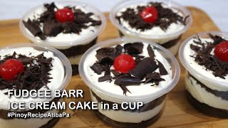 Fudgee Barr Ice Cream Cake Recipe  Negosyo Recipe with Costing [upl. by Auqkinahs481]