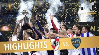 River Plate vs Boca Juniors Final 31 Goals amp Highlights  Copa Libertadores  Telemundo Deportes [upl. by Noyes836]