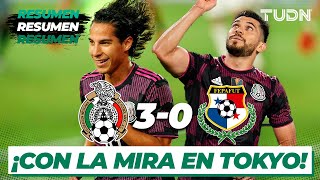 Resumen y goles  México 30 Panamá  Amistoso CONCACAF  TUDN [upl. by Littman]