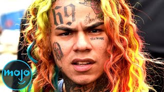 Top 10 Celebs With Face Tattoos [upl. by Standice]