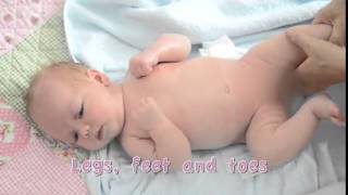 How to Massage a Newborn Baby [upl. by Anavrin]