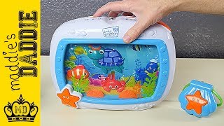 Baby Einstein Sea Dreams Soother Crib Toy Review [upl. by Yecniuq]